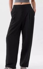 GAP Gapfit High Rise Runaround Cargo Joggers Lightweight Black Size XSP New