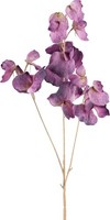 Kunstblume Wicke, 3Er Set, Farbe Amethyst, HöHe Ca. 75 Cm