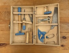 Vintage Children's Woodworking Carpenter Set