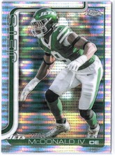 2025 TOPPS CHROME FOOTBALL REFRACTOR SILVER PULSAR WILL MCDONALD IV