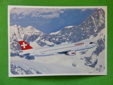 SWISS A 320-214 / AIRLINE ISSUE / CARTE COMPAGNIE