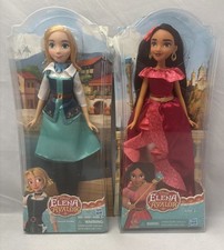 Set Of 2 - Disney Elena of Avalor - Elena  Naomi Turner-11" Dolls - Damaged Box
