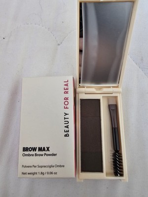 Beauty For Real Brow Max Ombre Brow Powder Eyebrow Definer Brown Natural Vegan