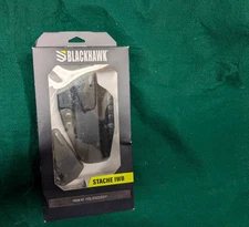 Blackhawk Stache Premium Holster Kit IWB Black Polymer Ambidextrous 416199BK