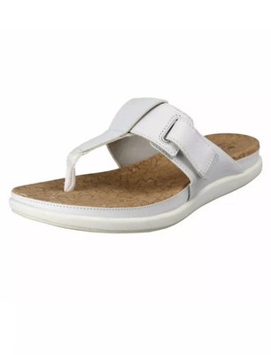 Damen Cloudsteppers von Clarks Toe Post Mule Sandals Step June Reef 4,5 D /37,5