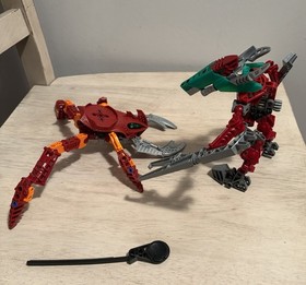 LEGO Bionicle Sets 8742 and 8614 - INCOMPLETE see description