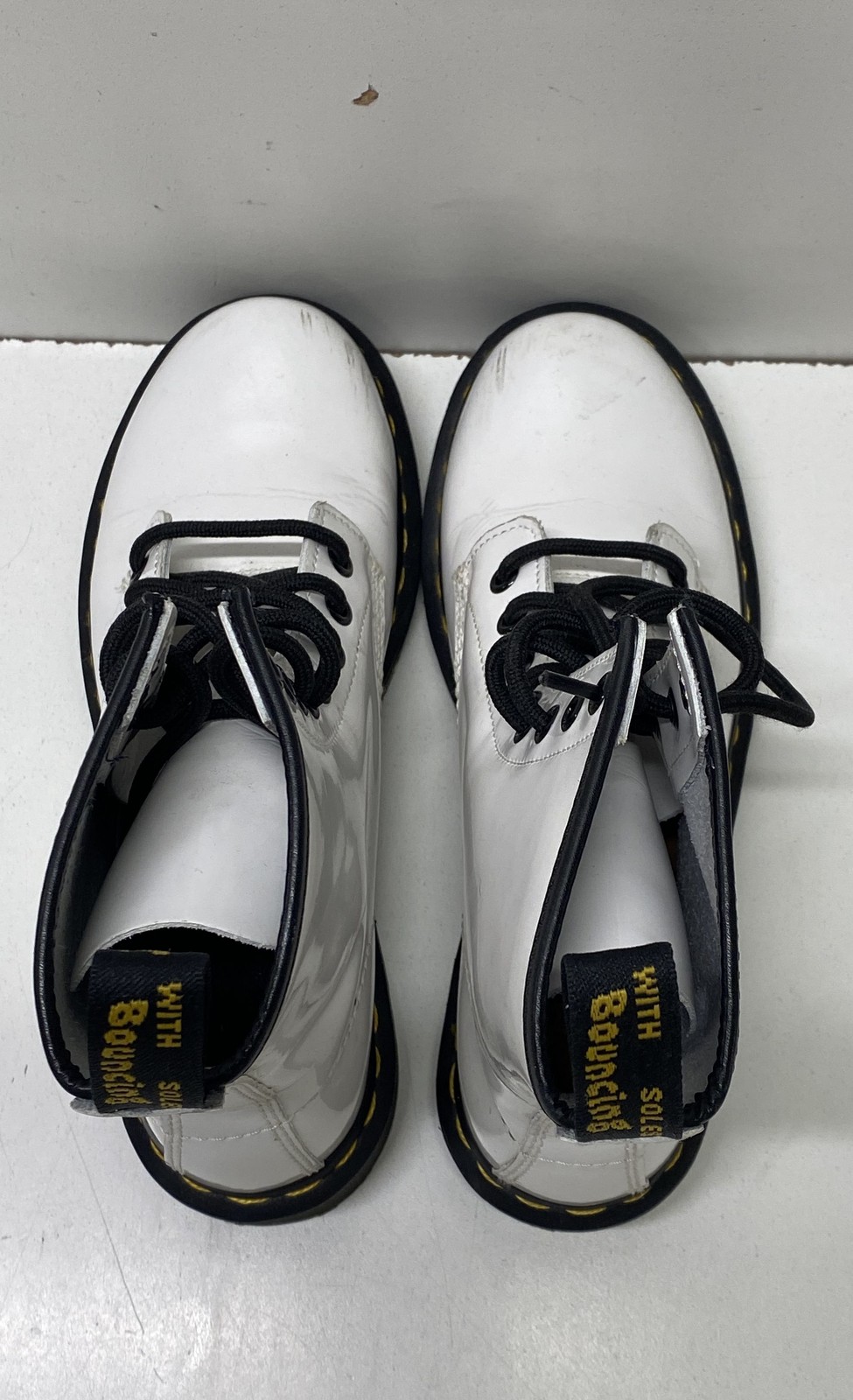 Dr. Martens White Solid Combat Boot Men 7 - image 5