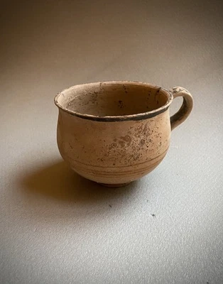 Pichet Vase Grec Céramique Antique Terre Cuite Daunien Grande Grèce Italie - Photo 1/4