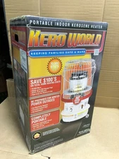 Kero-World KW-12 10,500 BTU Compact Convection Style Kerosene Wick Heater