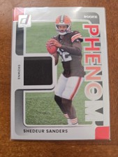 2025 Panini Donruss - Rookie Phenom Jerseys Shedeur Sanders #RPJ-SSS (MEM, RC)