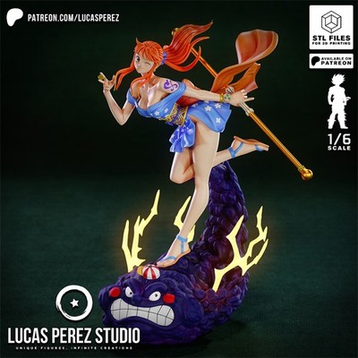 Nami 3D Printing Unassembled Unpainted Resin Model Kits Garage