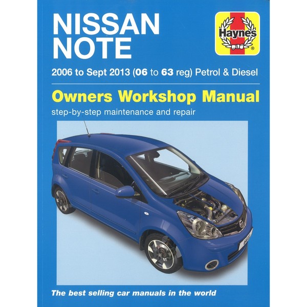 Nissan Note 2006-09.2013 Benzin Diesel Minivan Kombi Reparaturhandbuch Haynes-image