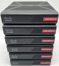 LOT OF 6 CISCO ASA5506-X 8-PORT NETWORK SECURITY FIREWALL APPLIANCE