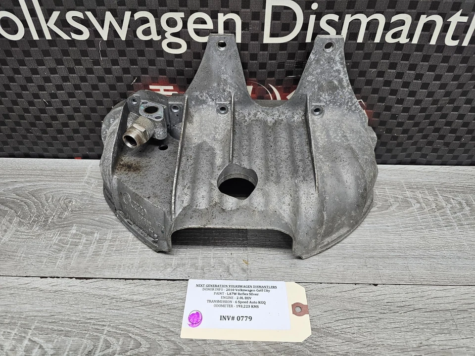 2008 - 2010 Volkswagen Golf Jetta City modelo 2L BEV escape coletor de calor escudo - Imagem 2 de 4