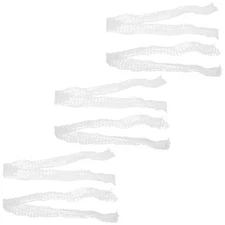 6 Rolls Pork Binding Rope Meat Netting Kitchen Twine for Cooking Cotton Bakers