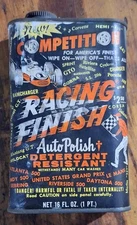 Rare Vintage RACING PRODUCTS INTERNATIONAL - RACING FINISH AUTO POLISH 16oz Can