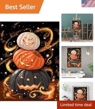 16" x 20" Halloween Painting by Numbers for Adults - Easy Art Kit with Brushes