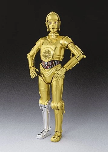 S.H. Boneco de ação Figuarts STAR WARS C-3PO A NEW HOPE cerca de 155 mm ABS e PVC - Imagem 4 de 4