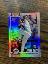 2026 Topps Series 1 Jonah Tong Rainbow Foil Rookie RC • #4