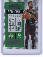 2020-21 Panini Contenders Kemba Walker #55 SemiFinals Ticket /99