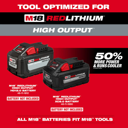 Milwaukee 3017-20 M18 FUEL 18V Cordless Li-Ion Variable Speed Blower - Bare Tool - Afbeelding 8 van 12