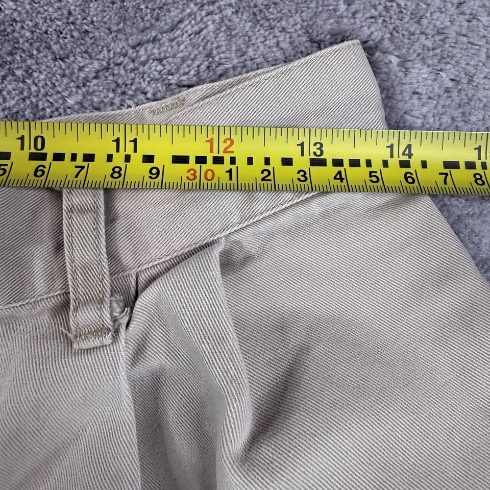 Ralph Lauren Women’s Vintage Made in USA Khaki Pleated Shorts Size 10 High Waist - Image 4 of 4