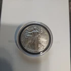 2010 - 1 oz. Fine Silver Eagle One Dollar Coin Uncirculated in Capsule UC