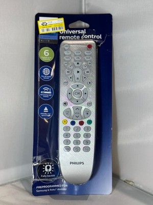 Philips 6 Device Universal Remote Control Elite Fully Backlit, All Brands **NEW*
