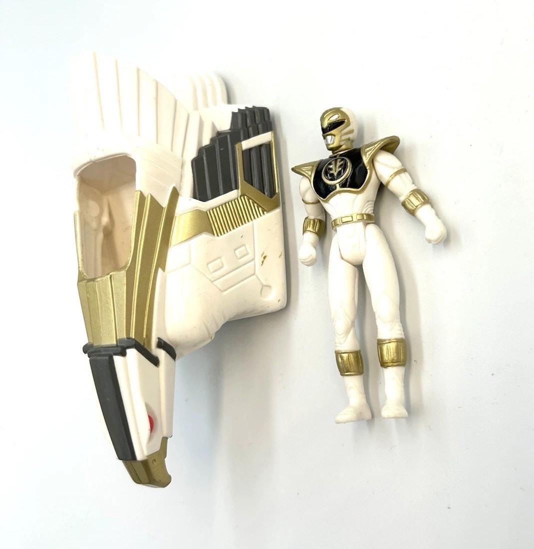 McDonalds Mighty Morphin Power Rangers Movie White Ranger Falcon