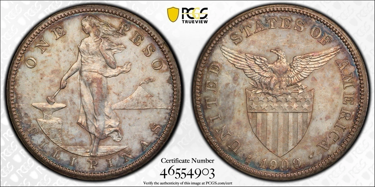 Silver 1909 Year Philippine Coins for sale | eBay
