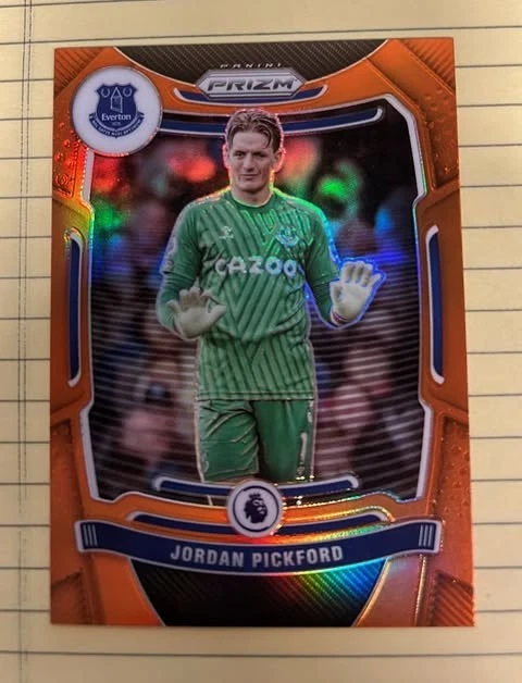 Soccer Everton Autographed Sports Trading Cards & Accessories for