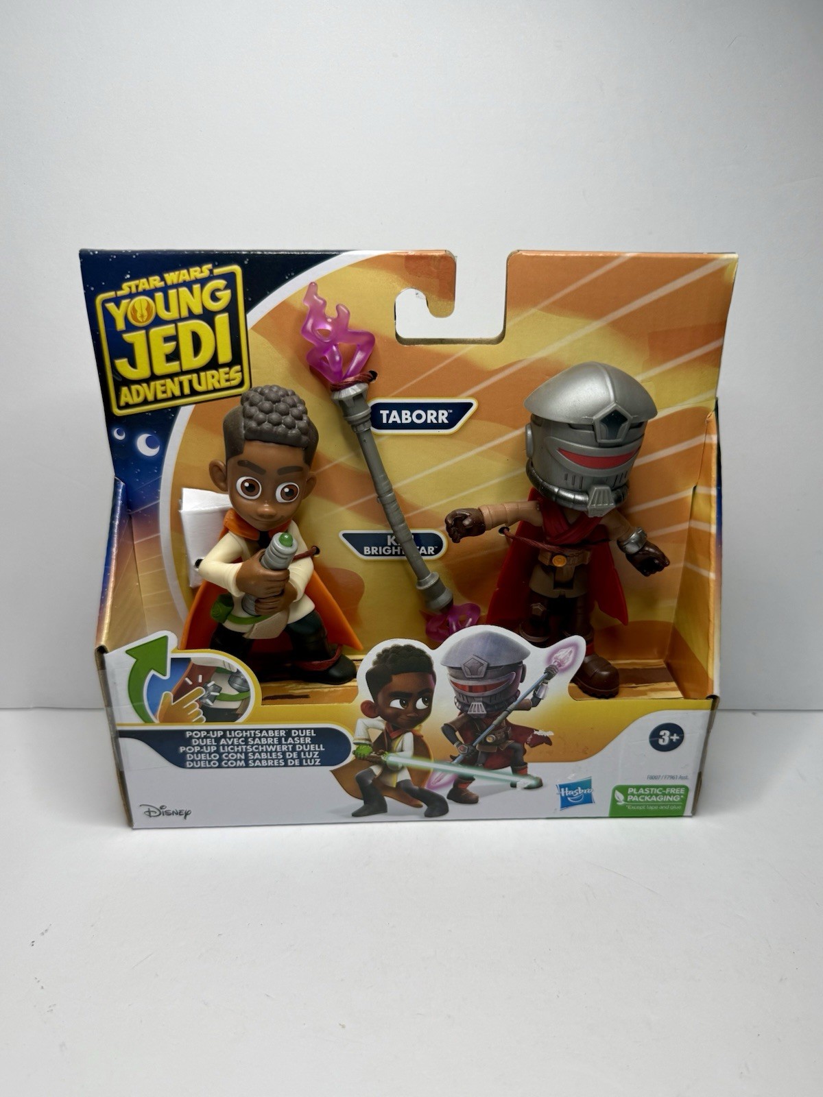 Star Wars Young Jedi Adventures Kai & Taborr Action Figures 