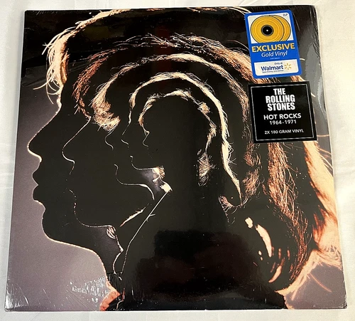 The Rolling Stones HOT ROCKS 1964-1971 2XLP 180G GOLD Color Vinyl Jagger NEW