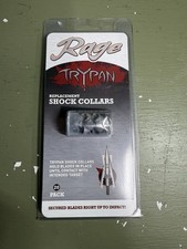 Rage Broadheads Replacement Trypan Shock Collars, 20 Pack R35107
