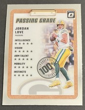 2024 Panini Donruss Optic - Passing Grade Jordan Love #8