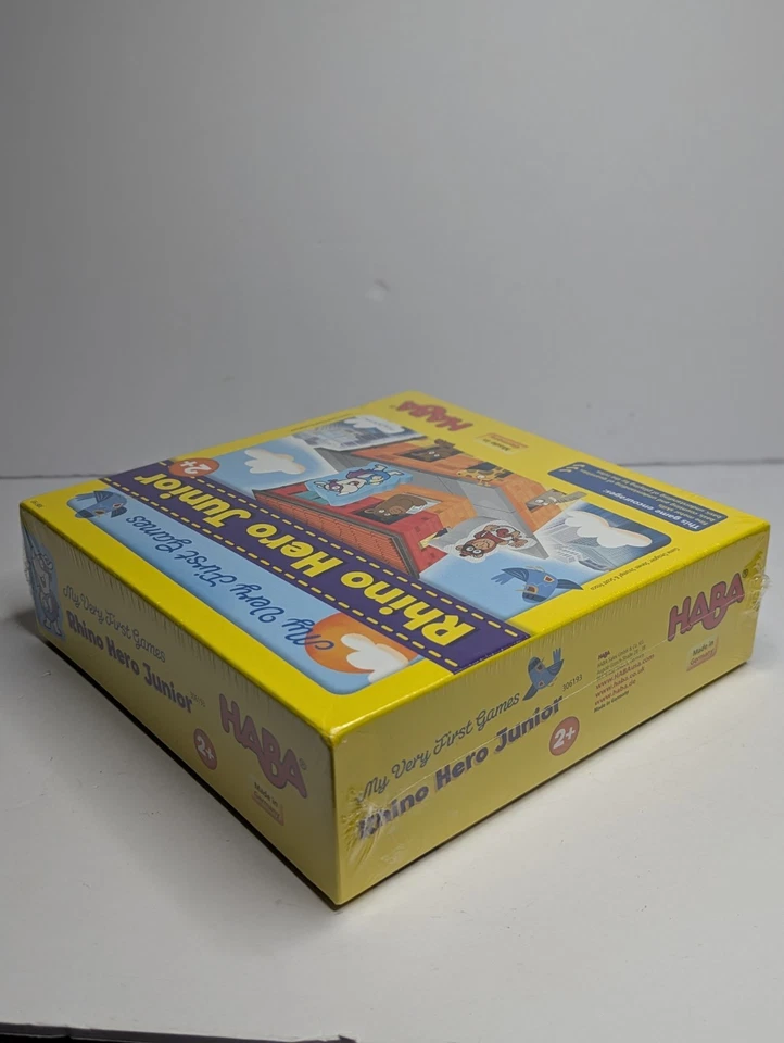 Haba Rhino Hero Junior Matching Stacking Number Board Game NEW - Image 3 of 4