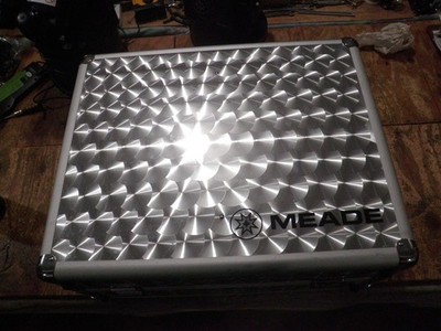 Meade Telescope Hard Case #774 ETX-90 ETX-60 ETX-70 with Keys Metal #07608