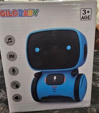 GILOBABY, Smart Talking Robot w/ Voice Touch Controls - Purple