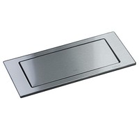 Evoline Backflip Edelstahloptik 2X Steckdose Mit USB-C, Versenkbar / Mehrfach...