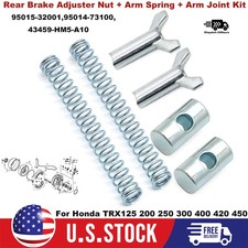 2x Rear Brake Adjuster Hardware Kit For Honda Atc125m 200 M Atc 250 Es Big Red