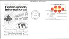 🍁Canada  #541 Tagged    "RADIO CANADA"     Brand New 1971  Rosecraft Cover