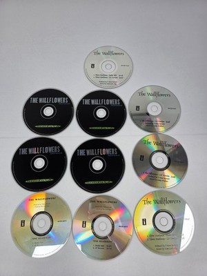 THE WALLFLOWERS Promo CD Singles Lot of 10 - Heroes One Headlight Godzilla
