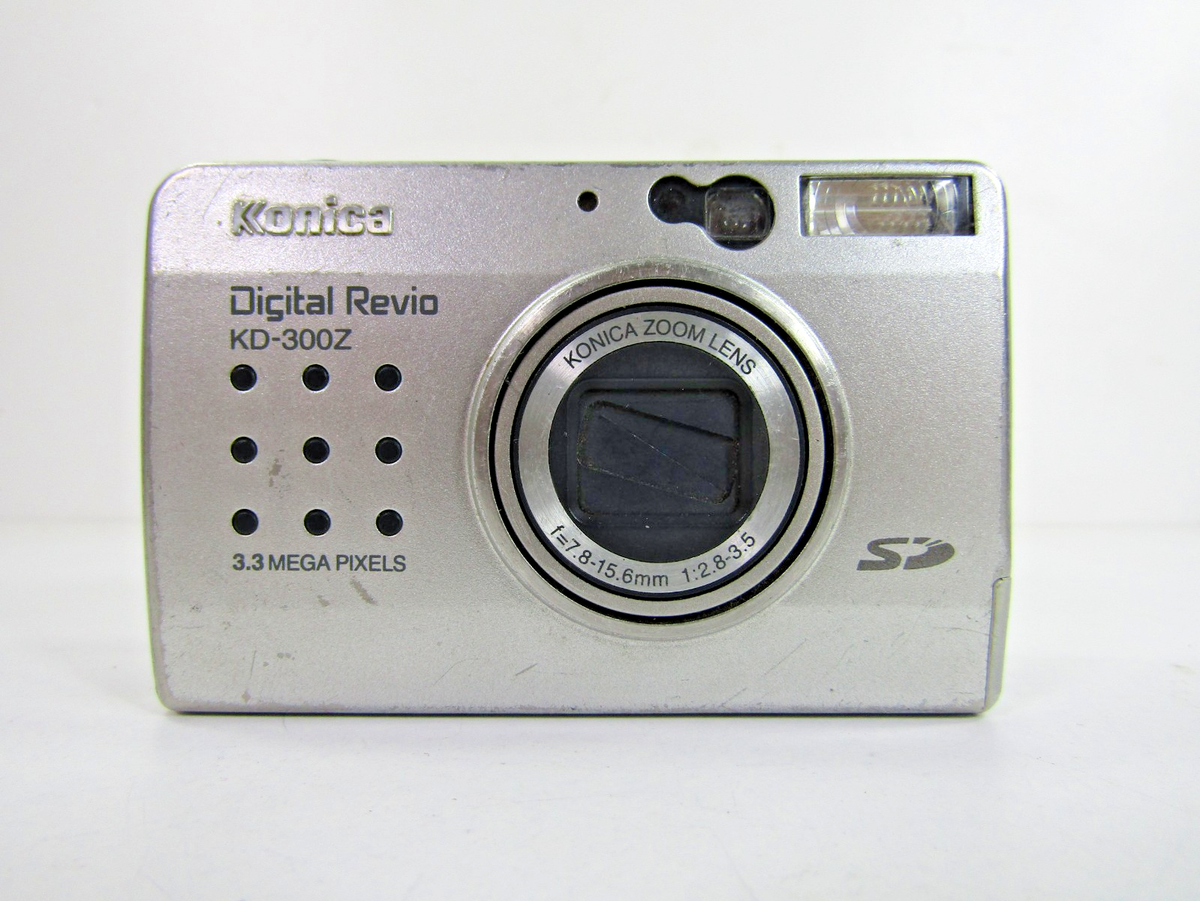 Rare Konica Digital Revio KD-300Z Digital Camera 3.3MP UNTESTED | eBay