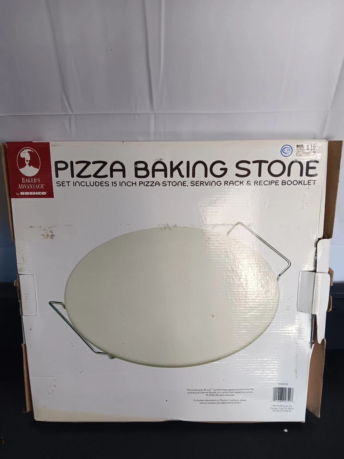 Baker's Advantage Pizza Baking Stone 15"
Opens in a new window or tab
