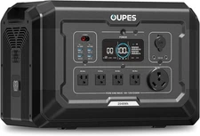 NEW OUPES 2048Wh Mega Power Station Solar Generator 2500 Watt 