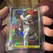 2025 Topps Chrome - Puka Nacua FS-23 Future Stars REFRACTOR LA Rams