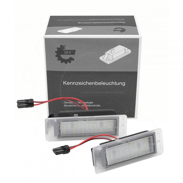 Feu de plaque LED Opel Insignia A 13502178 pour remplacer une ampoule grillée
