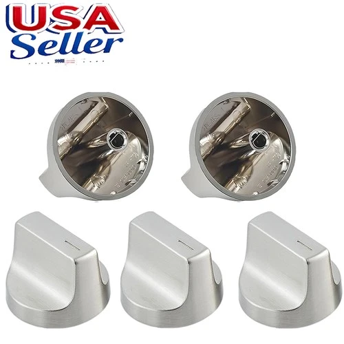 5PACKS New Genuine OEM For Whirlpool Oven Range Burner Knob W11366438 Range Knob