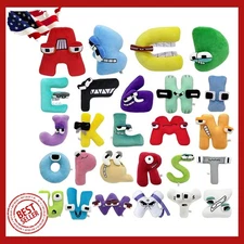 Alphabet Lore Plush Stuffed Animal Alphabetic Letter Kids Educational Toys