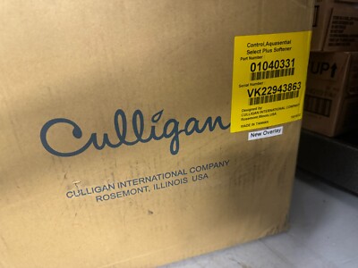 Culligan Aquasential Select Plus Control Valve Computer 01040331 Replacement